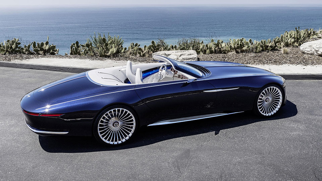 vision mercedes maybach 6 cabriolet 2 List Of The Most Futuristic Concept Cars Of All Time